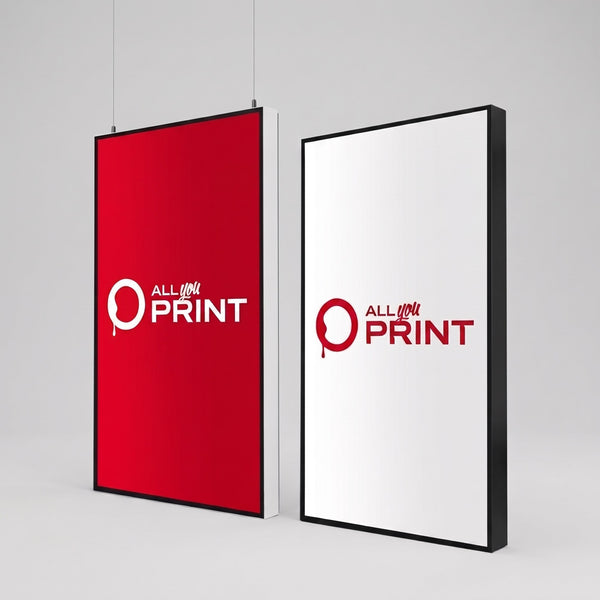 Digital hanging and wall displays