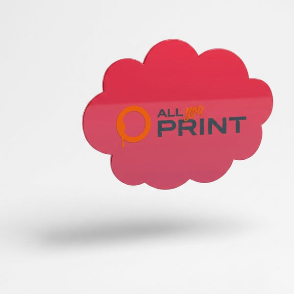 Acrylglas im UV-Direktdruck Freiform