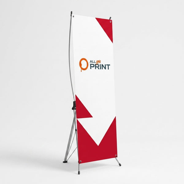 X-Banner, system incl. print