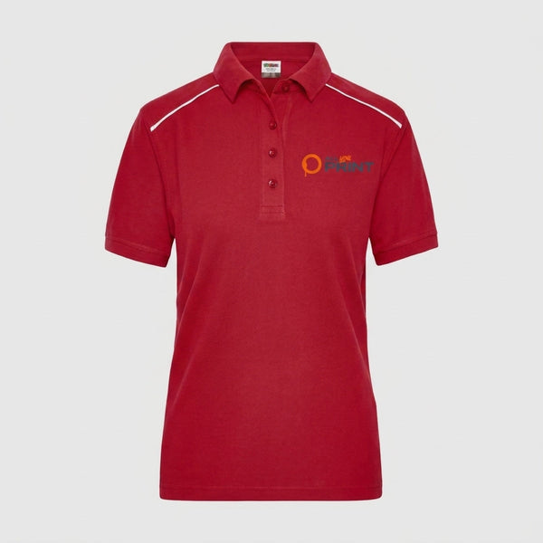 Poloshirts Damen Solid