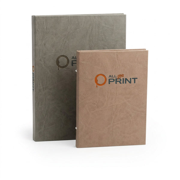 Hardcover menus
