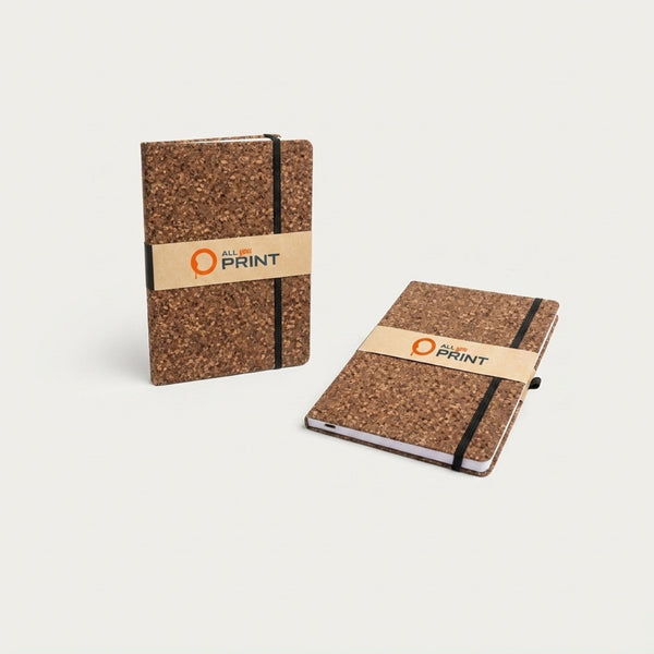 Notizbuch Kaffeesatz und Kork