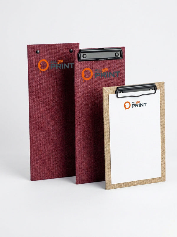 Clipboards jute look