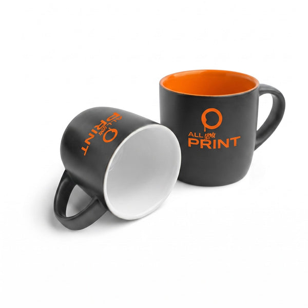 Tasses convexes, noires