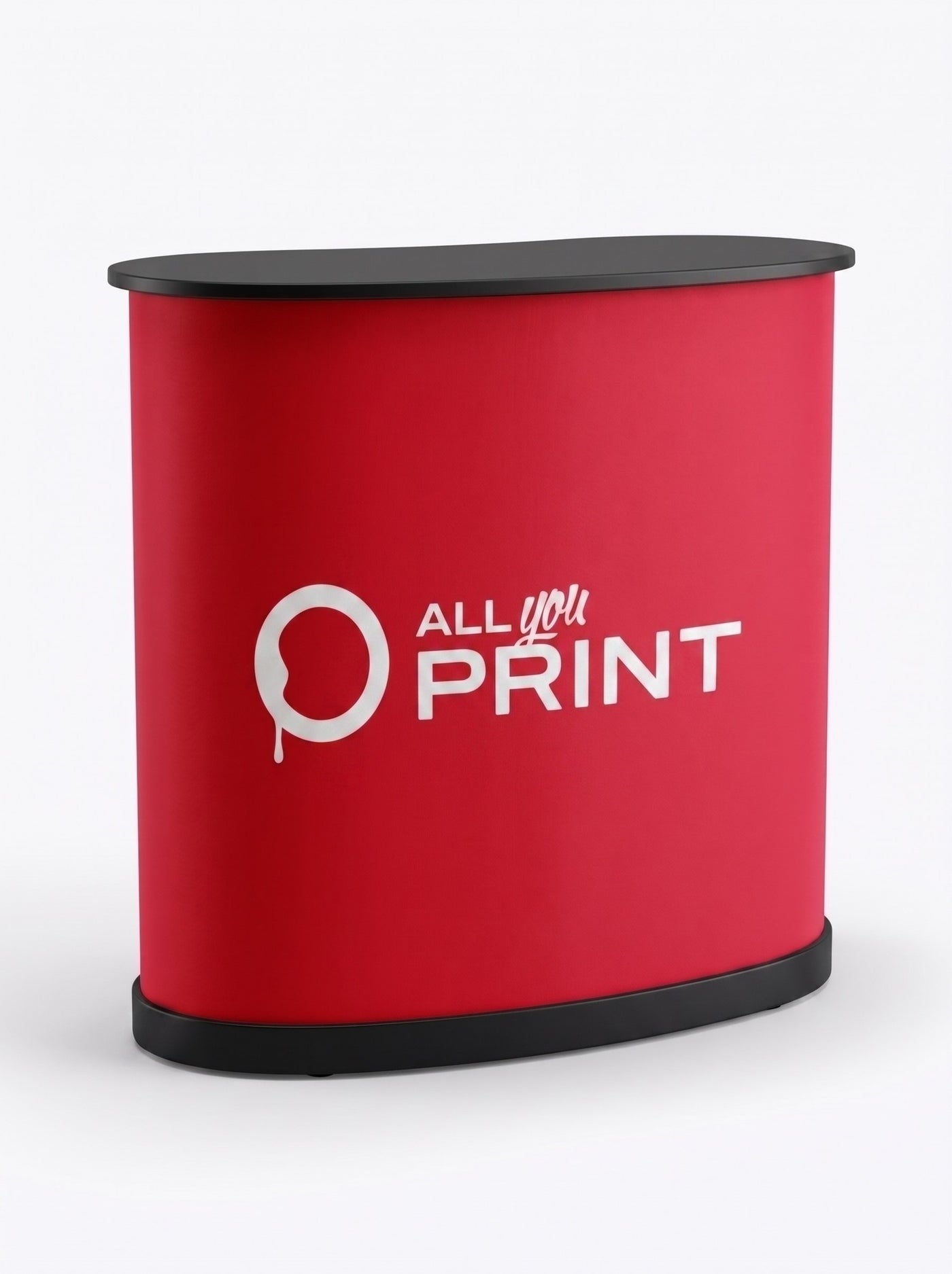 Comptoirs de salon courbes, systeme avec impression
