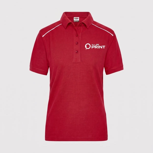 Poloshirts Damen Solid